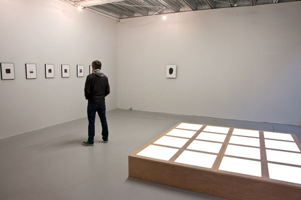  Installation shot of Gallery 2 at Occupy Space; courtesy Six Memos.